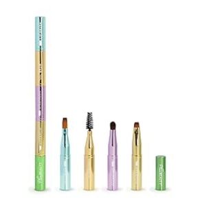 NWT  PLUM BEAUTY  STACKABLE MAKEUP BRUSH SET